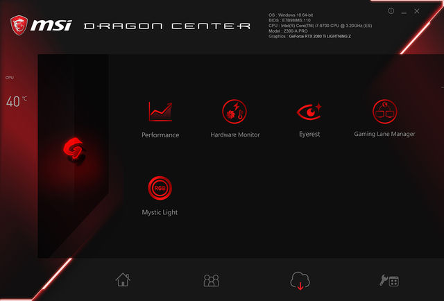 1660Ti Dragon Center